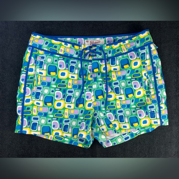 PENGUIN Lined Swim Shorts - 31 - Picture 1 of 3